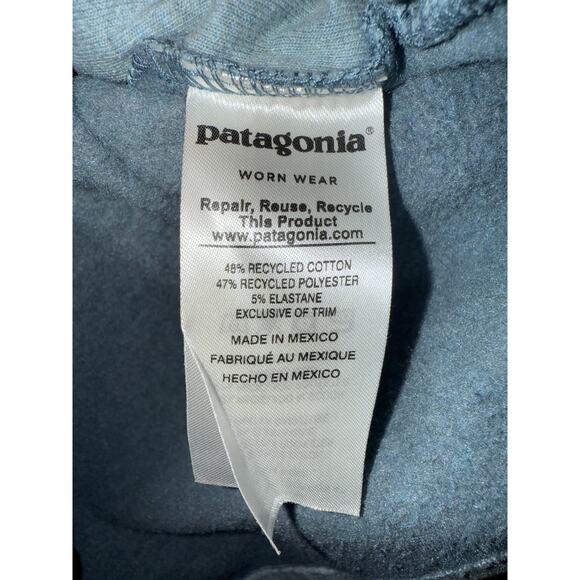 Patagonia W. Fitz Roy Bear Uprisal Hoody‎ Shadow Blue Regular Fit Size Medium - Picture 11 of 11